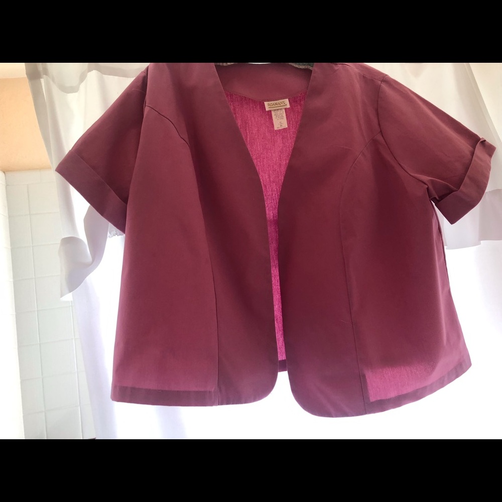 Lavendar short jacket